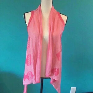 ⭐️ Sweet n sinful thin pink cardigan in size small